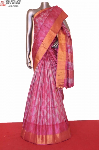 Exclusive & Designer Pure Tussar Silk Saree